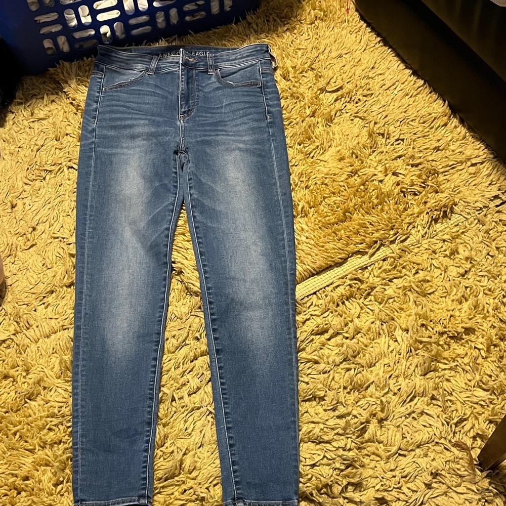 American Eagle Outfitters Light Blue Denim Jeans